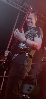 Gitarrist Florian